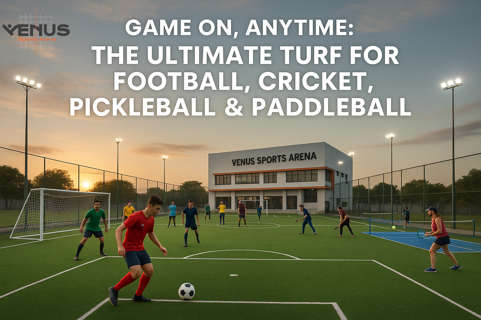 All-in-One Playground: Why Athletes Love Venus Sports Arena’s Multi-Game Turf